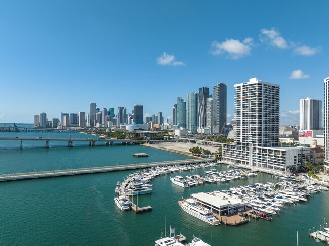 The Media and Entertainment District is located in the heart of downtown Miami.