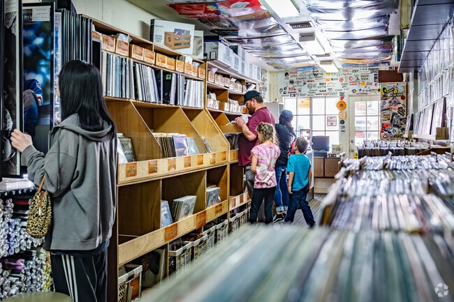 Collectors will enjoy searching through the stacks of vinyl at Old Town Records in Temecula.
