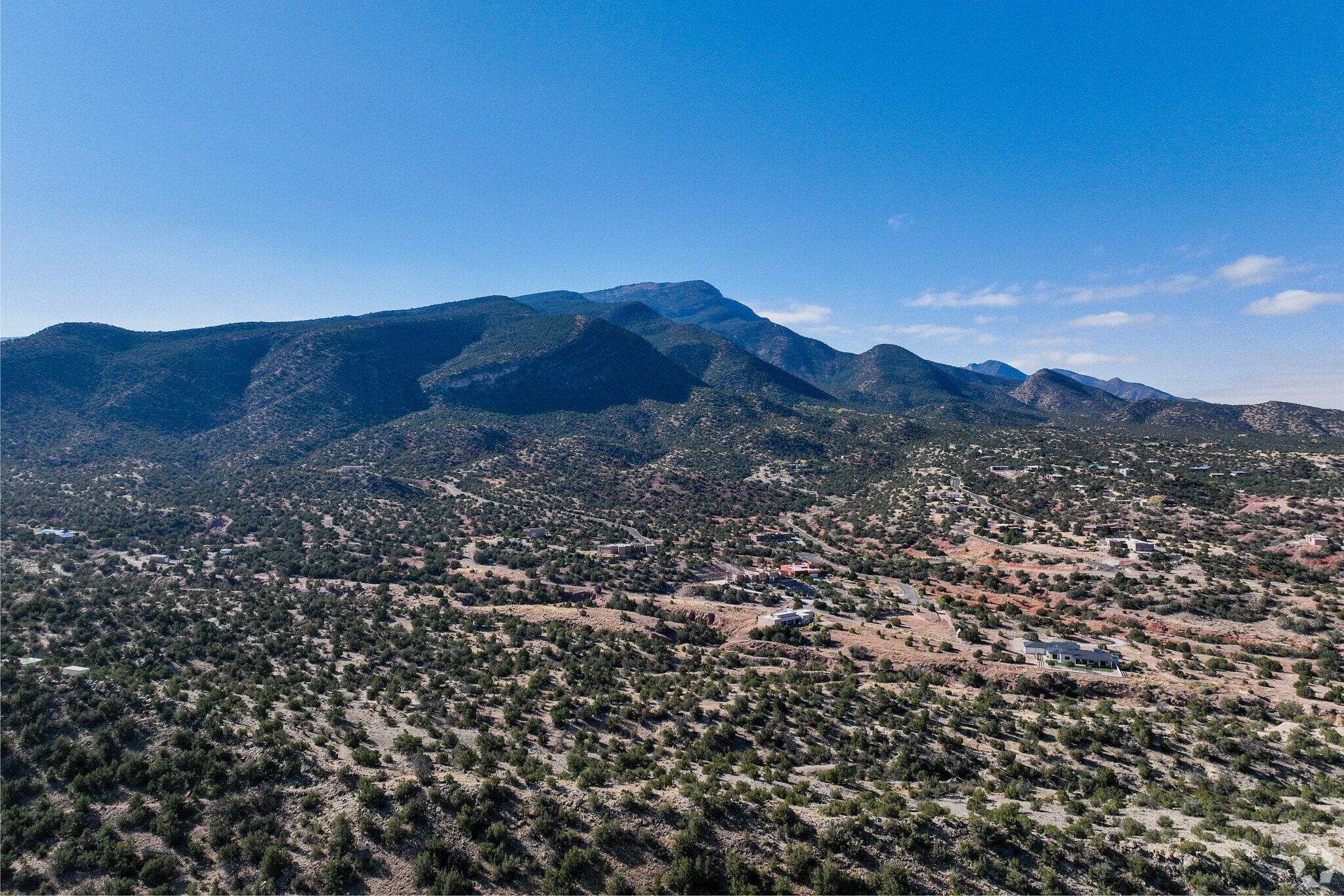 Mountain views and rolling hills are some of the beautiful views found in Placitas.