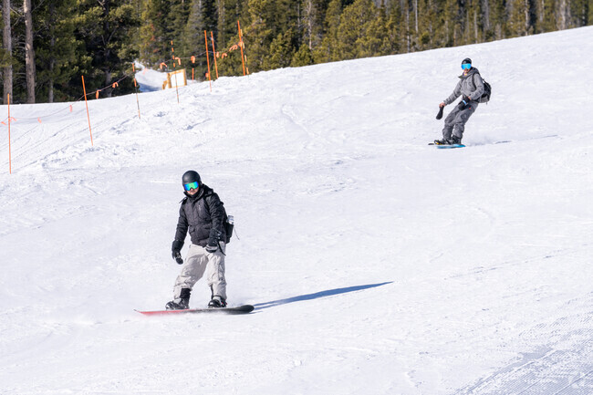 Laramie residents hit the slopes at Snowy Range Mountains for skiing and winter fun.