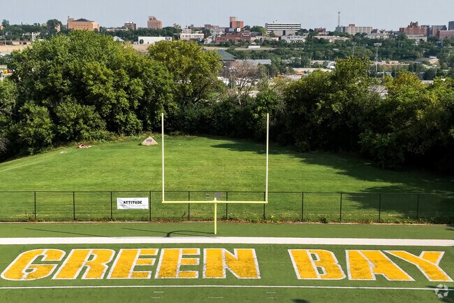 Residents love the new Packers Community Field in the Clarke Square neighborhood.