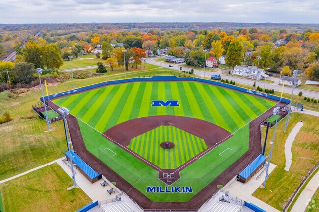 West End locals can watch local baseball games at the Millkin Baseball field.