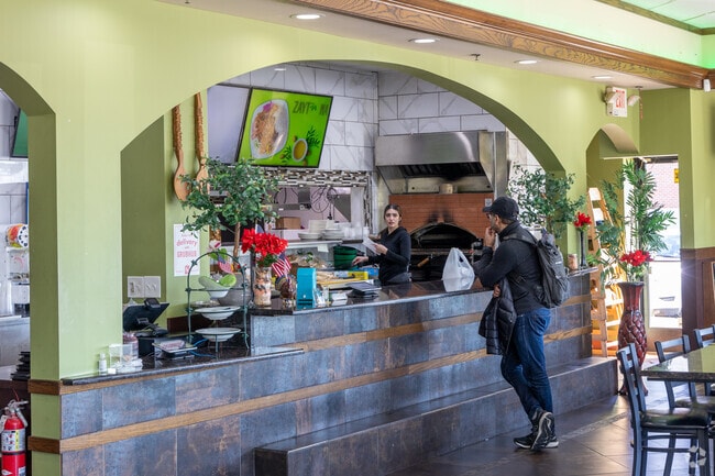 Zaytoona Lebanese is a highly rated restaurant in Dearborn's CRSD neighborhood.