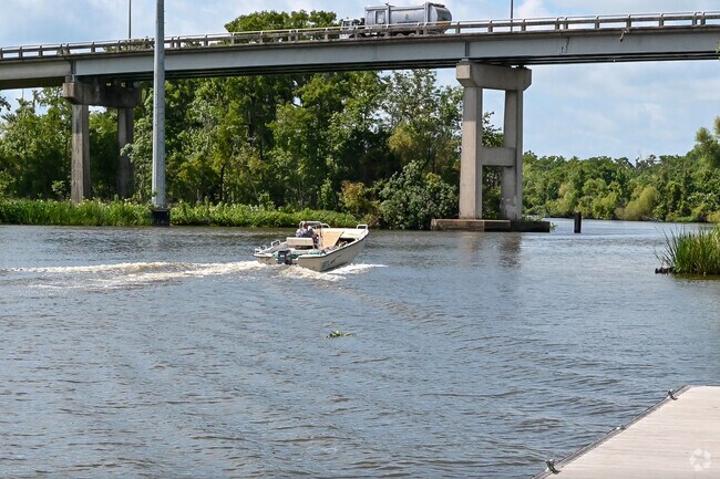 Westwego, LA visitors and locals enjoy time on the Mississippi River.