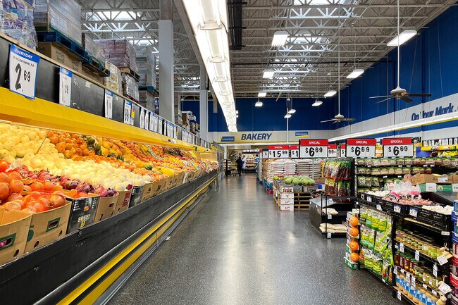 Locals shop for groceries at FoodMaxx in Durant Manor.
