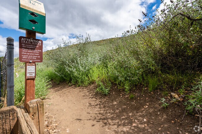Lynnmere Trail is steps from a couple of neighborhoods in Lynn Ranch.