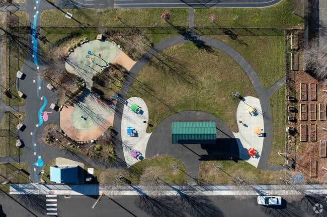 Tisdale School has a colorful playground.