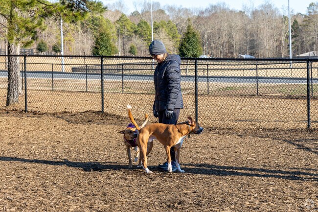 The Crooked Creek Dog Park requires a membership to receive the gate code.
