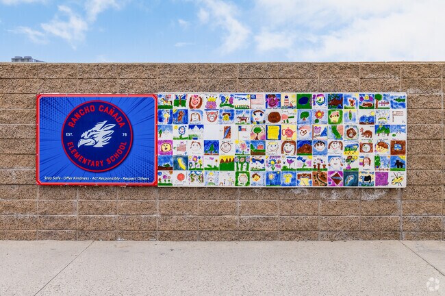 The mascot for Rancho Canada Elementary School is the Eagle.