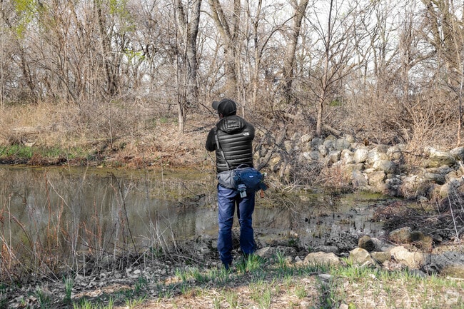 Aberdeen residents can enjoy some fishing at the nearby Sedgwick County Park.