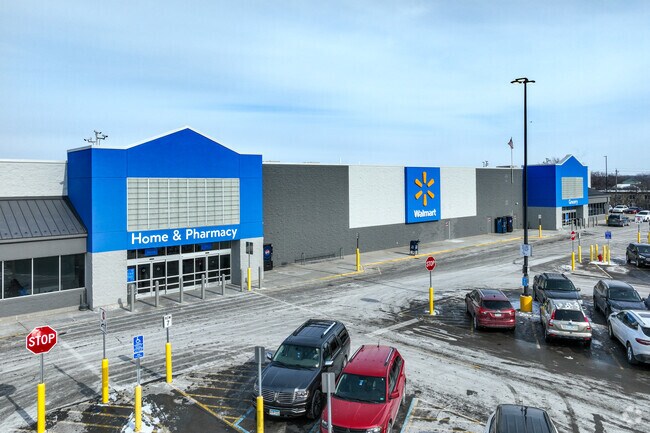 Walmart is a major retailer in the Owatonna area.