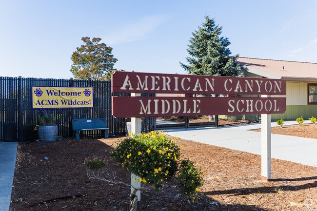 The library at American Canyon Middle School, a haven for young readers and thinkers.