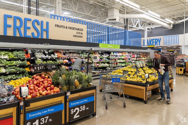 Mint Valley residents can shop at Walmart a short drive away on Ocean Beach Highway.