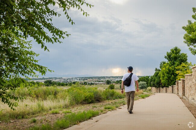 Get out for an evening hike along the Fountain Creek Trail in Belmont.
