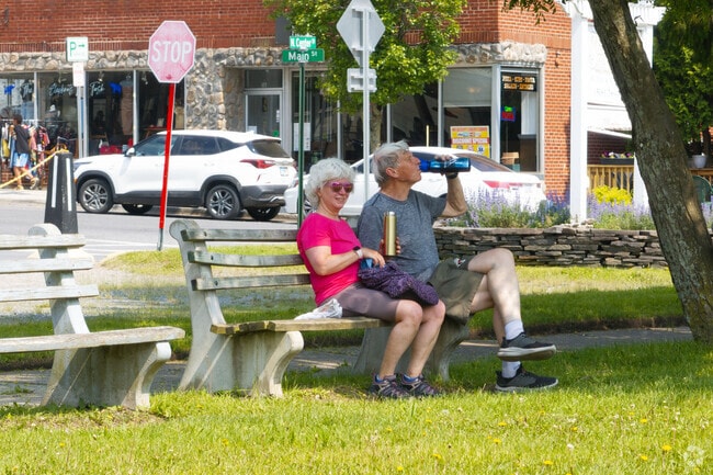 Downtown Millerton is a great place to just go for a bit or have a seat and people watch in North East.