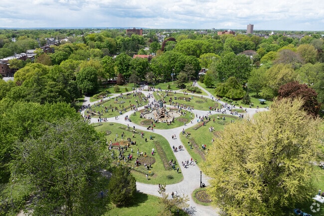 With a large tulip garden there is an annual festival that is not to be missed.