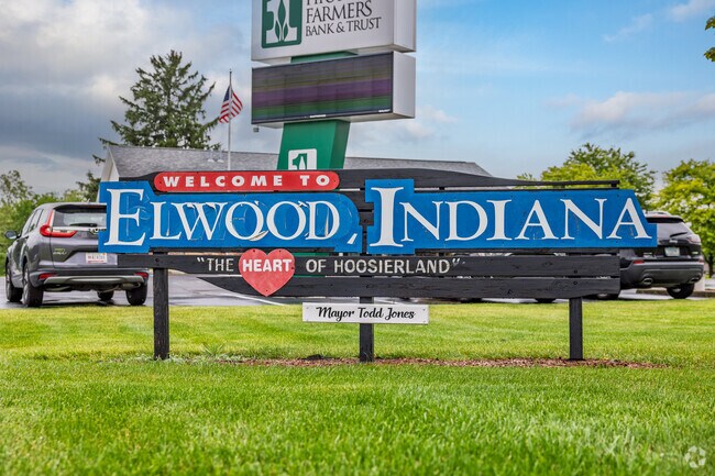 Elwood Indiana is located in central Indiana.