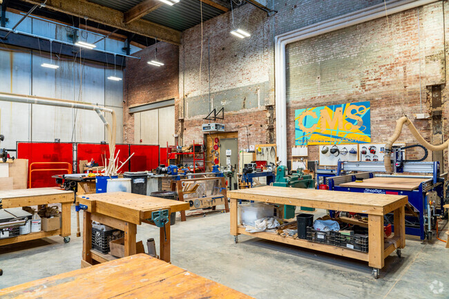 Claremont Makerspace, near South End, is community space featuring a variety of tools.