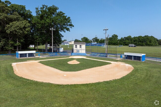 Play baseball at one of the four baseball fields at Passwaters Park.