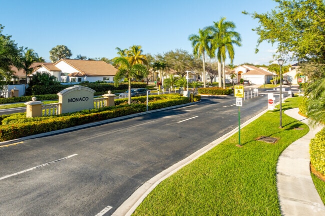 Private gated communities are a common sight in Sunset Lakes.