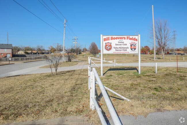 Union Soccer Club meets on the site adjacent to Summerglen Park.