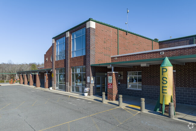 Main entrance for Providence Spring Elementary School students.