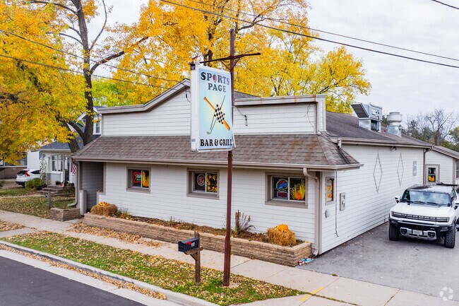 Sports Page Bar and Grill anchors North Prairie’s social and dining scene.