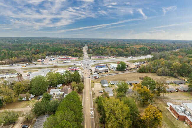 Florence, Mississippi, is a small town with close proximity to major highways.