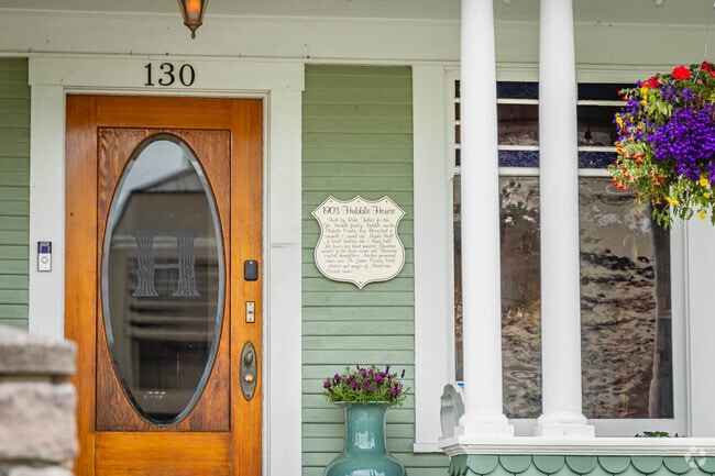 Architecture is celebrated in Montesano, with many homes on Main Street donning plaques.