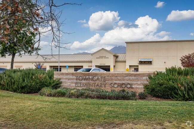 A welcoming entrance is seen at Towngate Elementary School in Moreno Valley.