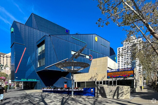 The Hammer Theatre is a distinctive, high-quality performance venue in the heart of downtown San Jose Sun neighborhood.