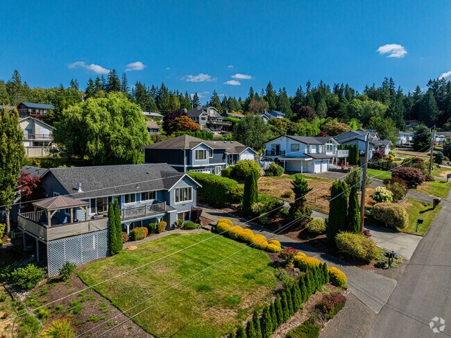 The streets of Vinland are beautiful and quiet.