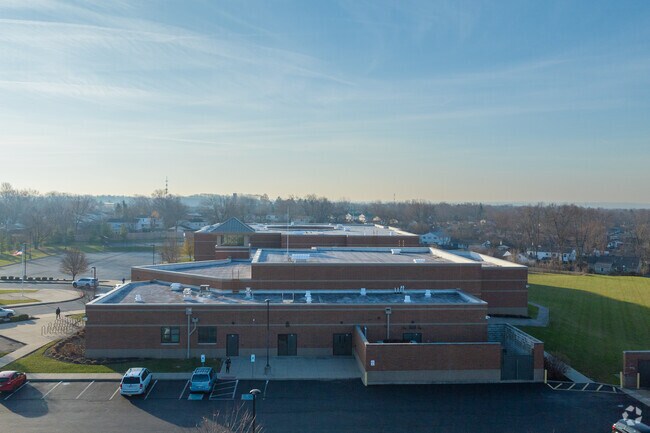 Monticello Elementary School has a C+ rating according to Niche.