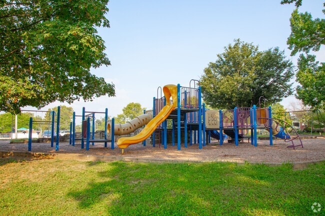 Kids love the playground at Ellenberger Park in Irvongton.