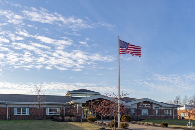 Lee Burneson Middle School challenges students by offering an all-encompassing curriculum.