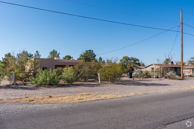 Many pueblo revival homes in Tortugas offer individual charm to the neighborhood.