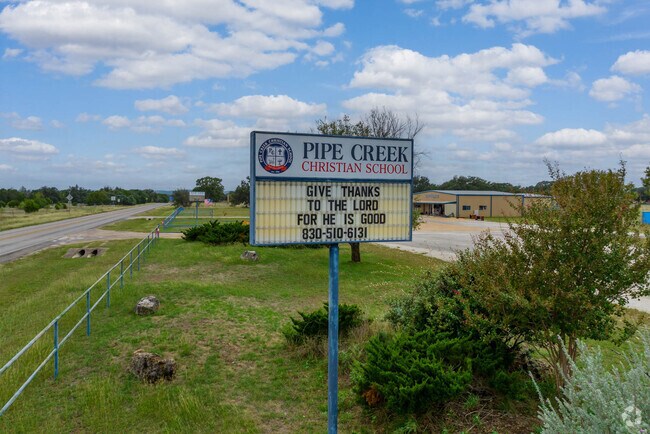 Pipe Creek Christian School is dedicated to providing a quality education to its students.