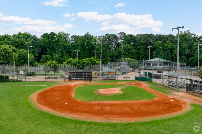Brinkley Park hosts the Smyrna Little League.