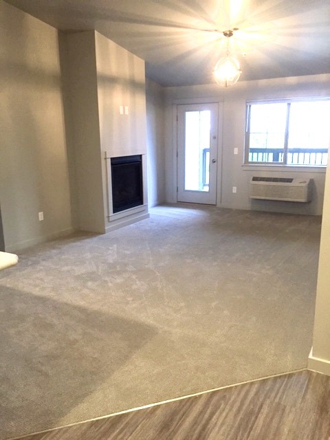 Living Room With Gas Fireplace