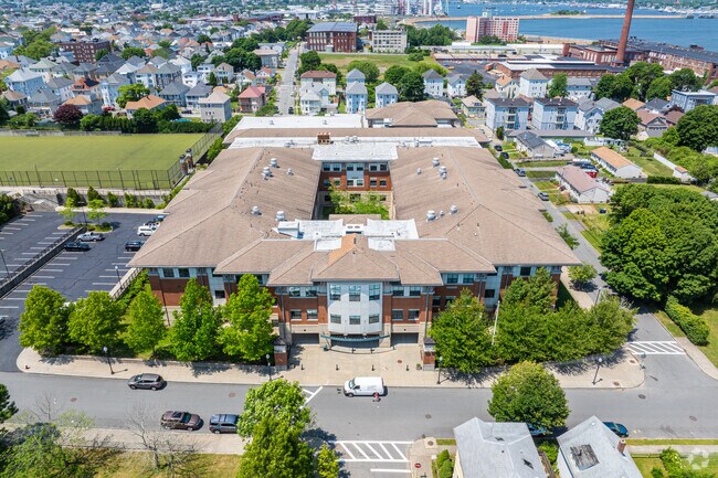 Roosevelt Middle School in New Bedford has a newly built campus in the city.