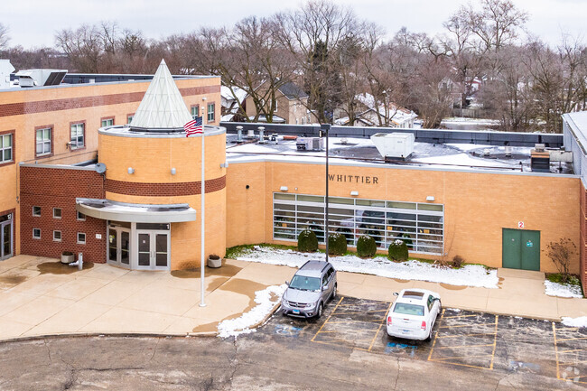 Whittier Elementary School is one of many shools in Harvey.