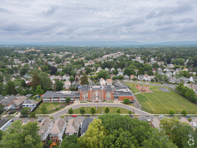 Howe Elementary School has beautiful views all around it.
