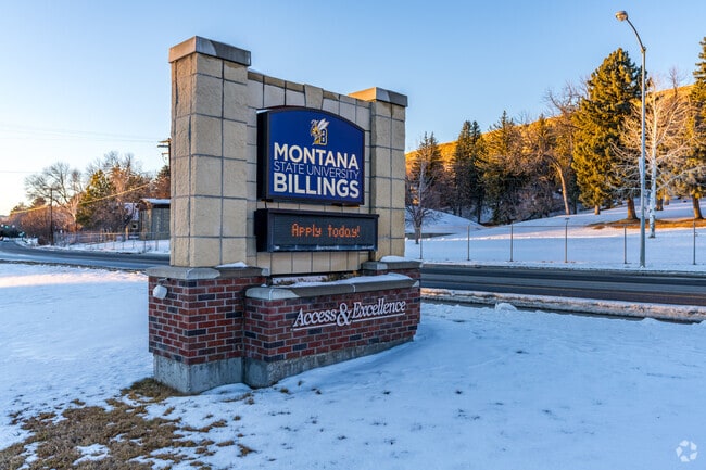 Montana State University Billings is located in downtown Billings.