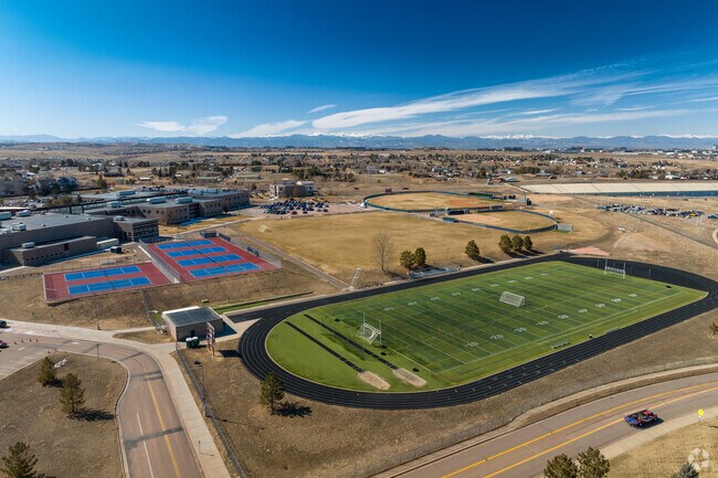 Chapparal High School is loved for its extensive outdoor sport couts.