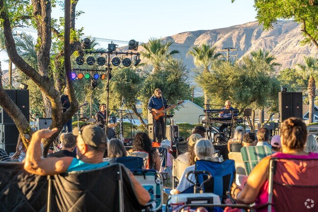 Enjoy an unforgettable evening of music at Kool August Nights near Spice Ranch.