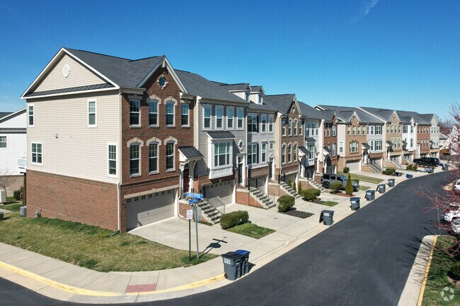 Townhomes have two stories in Bloom Crossing Manassas Park, VA.