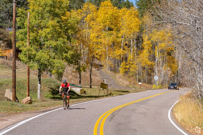 Deer Creek bicycle enthusiasts enjoy riding along all the beautiful country roads.