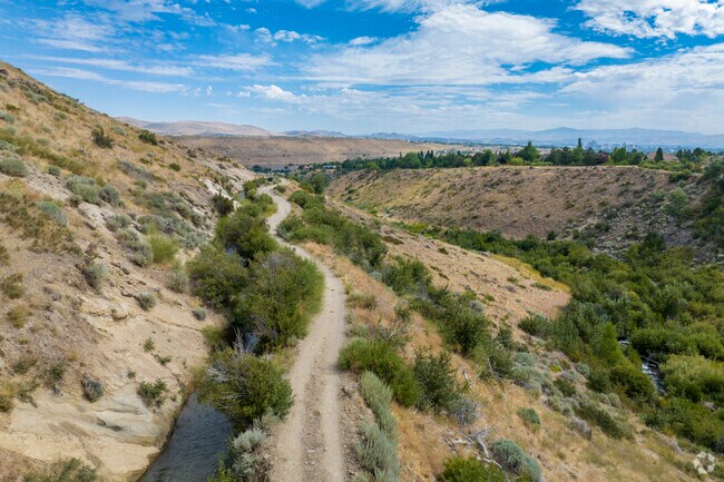 Nature trails and hiking spots are scattered all over Juniper Trails.