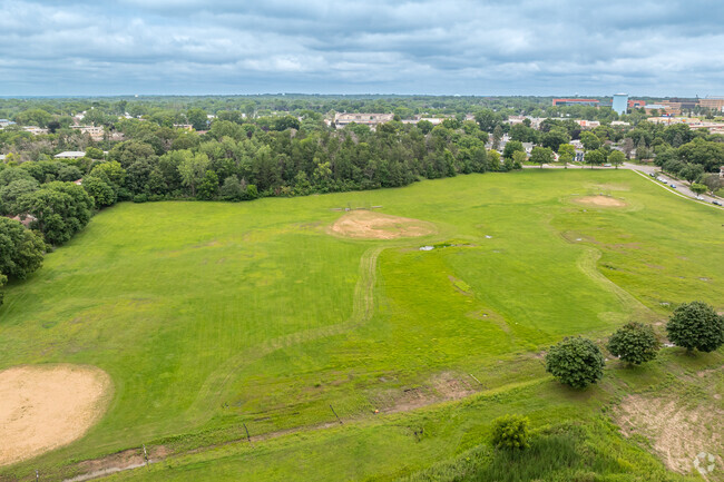 Battle Creek Middle School has ball fields and ample green space.