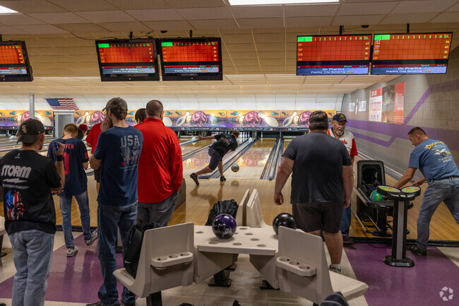 Crest Bowling Lanes near West Marion is the place to be certain nights of the week.